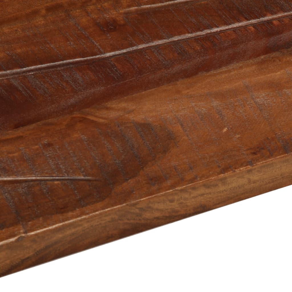 Επιφάνεια Τραπεζιού Ορθογώνια 110x80x2,5 εκ. Μασίφ Ξύλο Ακακίας - Pakobazaar