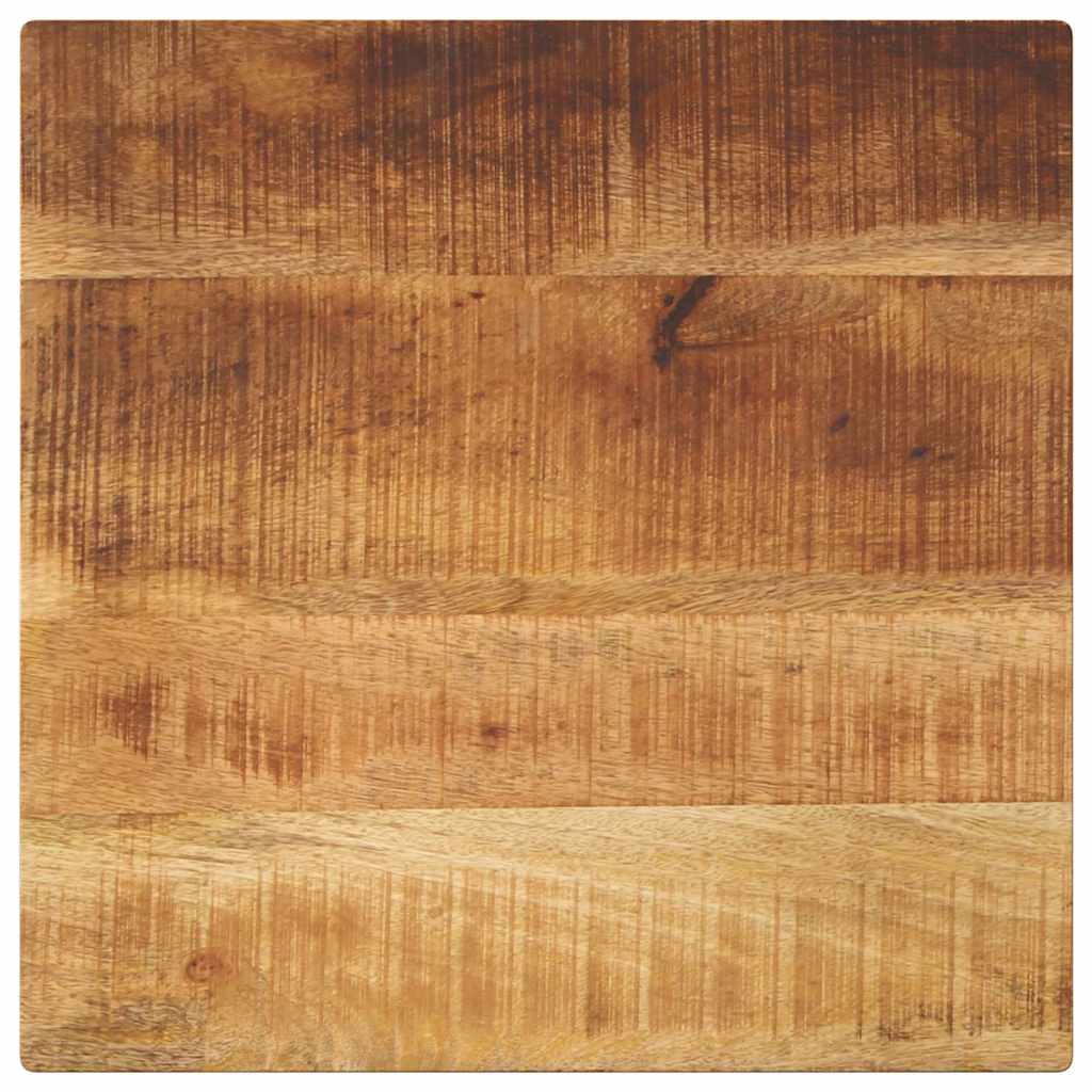 Επιφάνεια Τραπεζιού Τετράγωνη 50x50x2,5 εκ. Μασίφ Ξύλο Μάνγκο - Pakobazaar