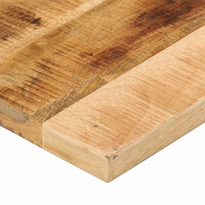 Επιφάνεια Τραπεζιού Ορθογώνια 120x20x3,8 εκ. Μασίφ Ξύλο Μάνγκο