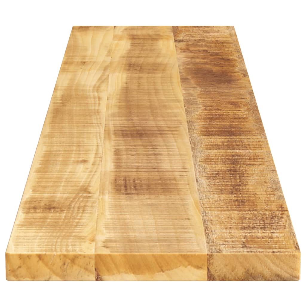 Επιφάνεια Τραπεζιού Ορθογώνια 140x30x3,8 εκ. Μασίφ Ξύλο Μάνγκο - Pakobazaar
