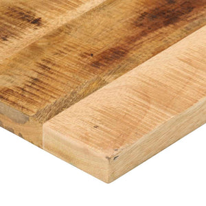Επιφάνεια Τραπεζιού Ορθογώνια 70x40x3,8 εκ. Μασίφ Ξύλο Μάνγκο - Pakobazaar