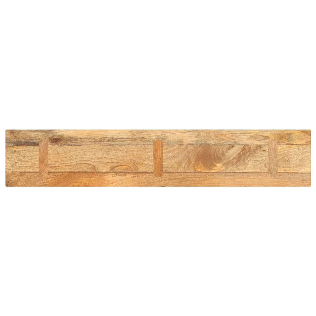 Επιφάνεια Τραπεζιού Ορθογώνια 140x30x2,5 εκ. Μασίφ Ξύλο Μάνγκο