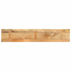 Επιφάνεια Τραπεζιού Ορθογώνια 180x40x2,5 εκ. Μασίφ Ξύλο Μάνγκο - Pakobazaar