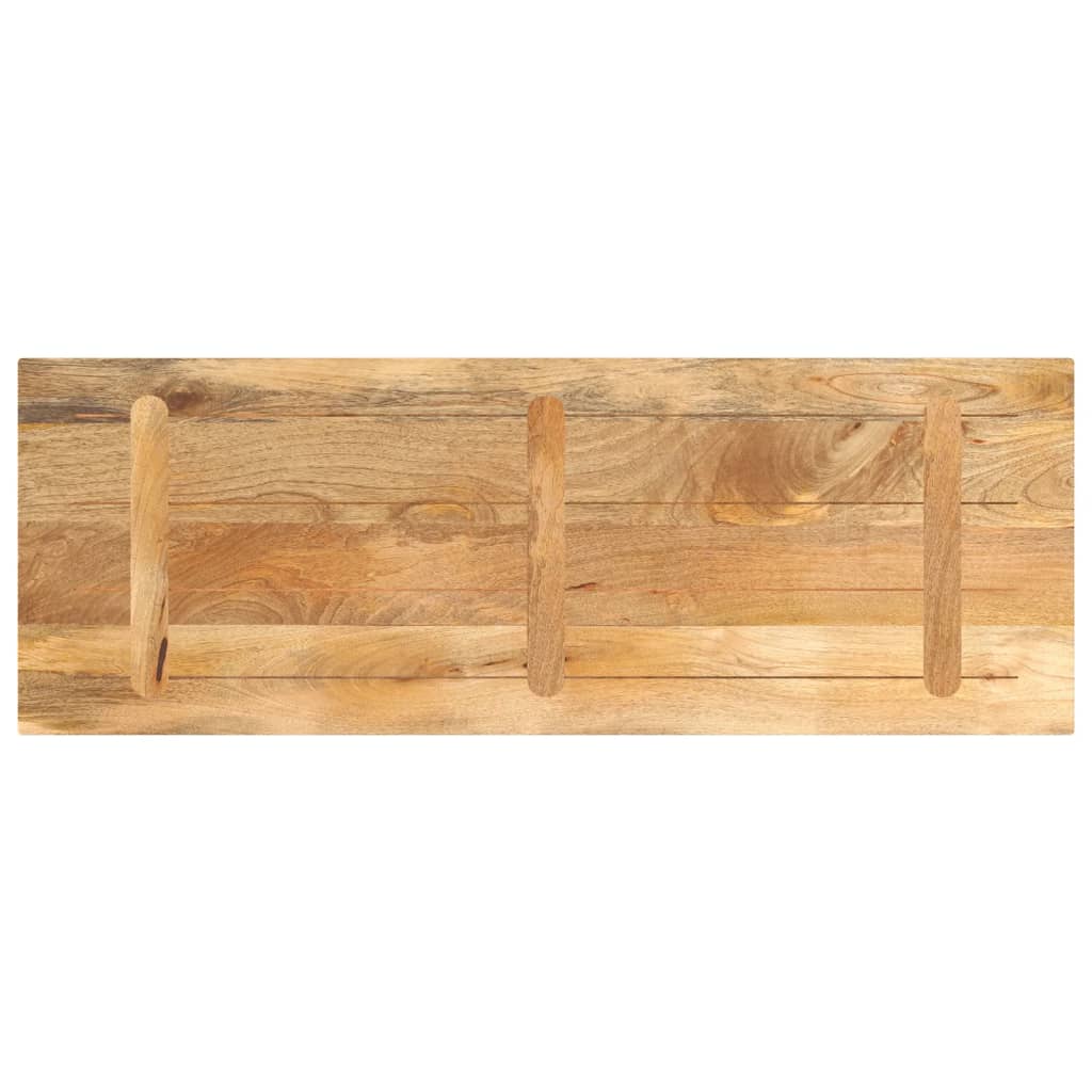 Επιφάνεια Τραπεζιού Ορθογώνια 140x60x2,5 εκ. Μασίφ Ξύλο Μάνγκο