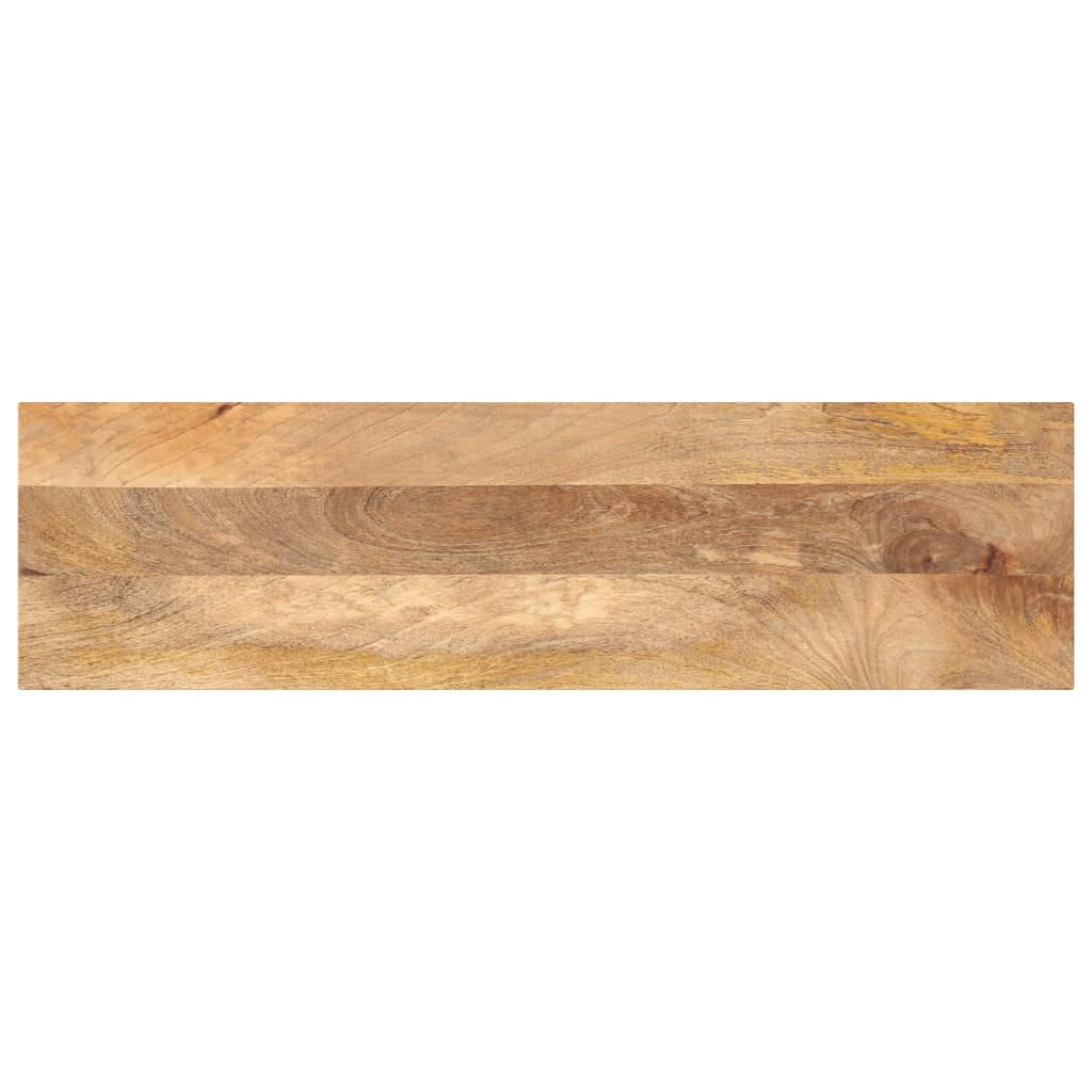 Επιφάνεια Τραπεζιού Ορθογώνια 120x20x3,8 εκ. από Μασίφ Ξύλο Μάνγκο - Pakobazaar