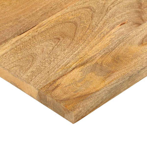 Επιφάνεια Τραπεζιού Ορθογώνια 120x30x3,8 εκ. Μασίφ Ξύλο Μάνγκο