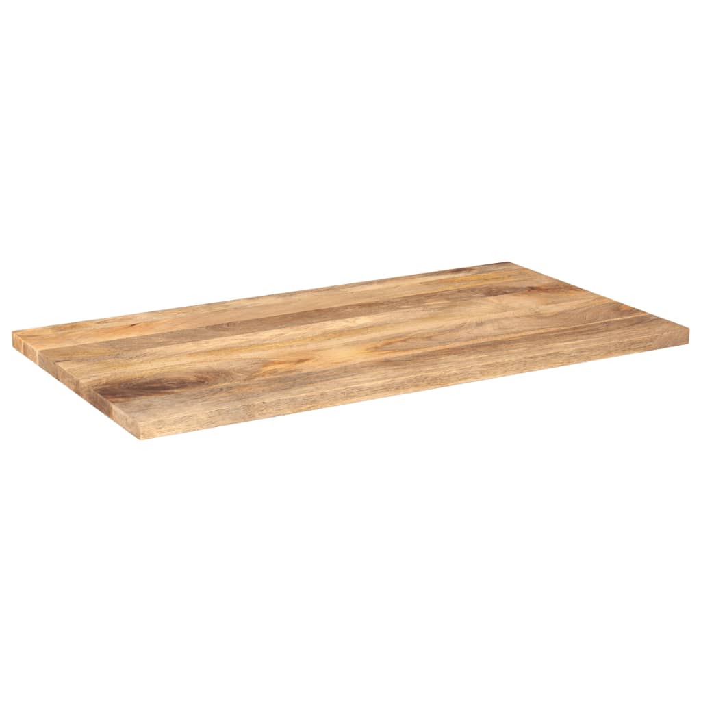 Επιφάνεια Τραπεζιού Ορθογώνια 120x60x3,8 εκ. Μασίφ Ξύλο Μάνγκο - Pakobazaar