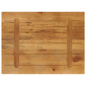 Επιτραπέζια επιφάνεια 90x60x2,5 cm Ορθογώνια από μασίφ ξύλο - Pakobazaar