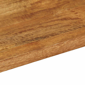 Επιφάνεια Τραπεζιού Ορθογώνια 100x30x3,8 εκ. Μασίφ Ξύλο Μάνγκο - Pakobazaar