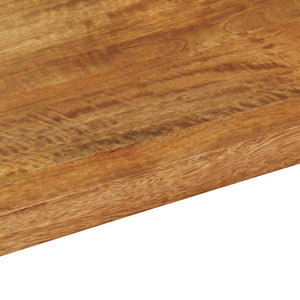 Επιφάνεια Τραπεζιού Ορθογώνια 110x30x3,8 εκ. Μασίφ Ξύλο Μάνγκο