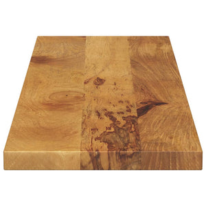 Επιφάνεια Τραπεζιού Ορθογώνια 120x30x3,8 εκ. Μασίφ Ξύλο Μάνγκο