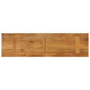 Επιφάνεια Τραπεζιού Ορθογώνια 120x30x3,8 εκ. Μασίφ Ξύλο Μάνγκο