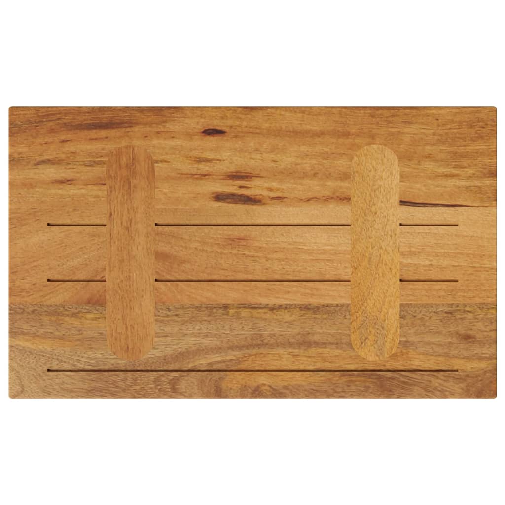 Επιφάνεια Τραπεζιού Ορθογώνια 60x40x3,8 εκ. Μασίφ Ξύλο Μάνγκο