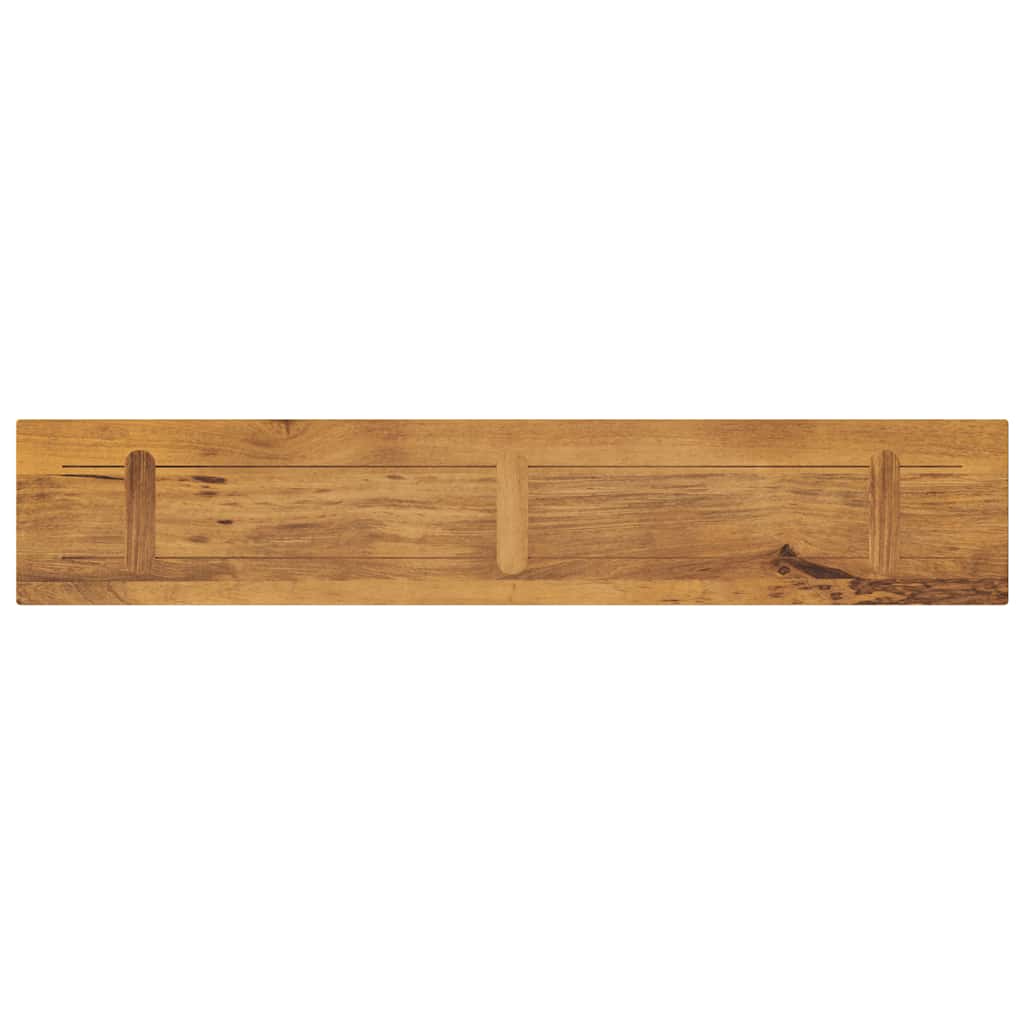 Επιφάνεια Τραπεζιού Ορθογώνια 140x40x3,8 εκ. Μασίφ Ξύλο Μάνγκο