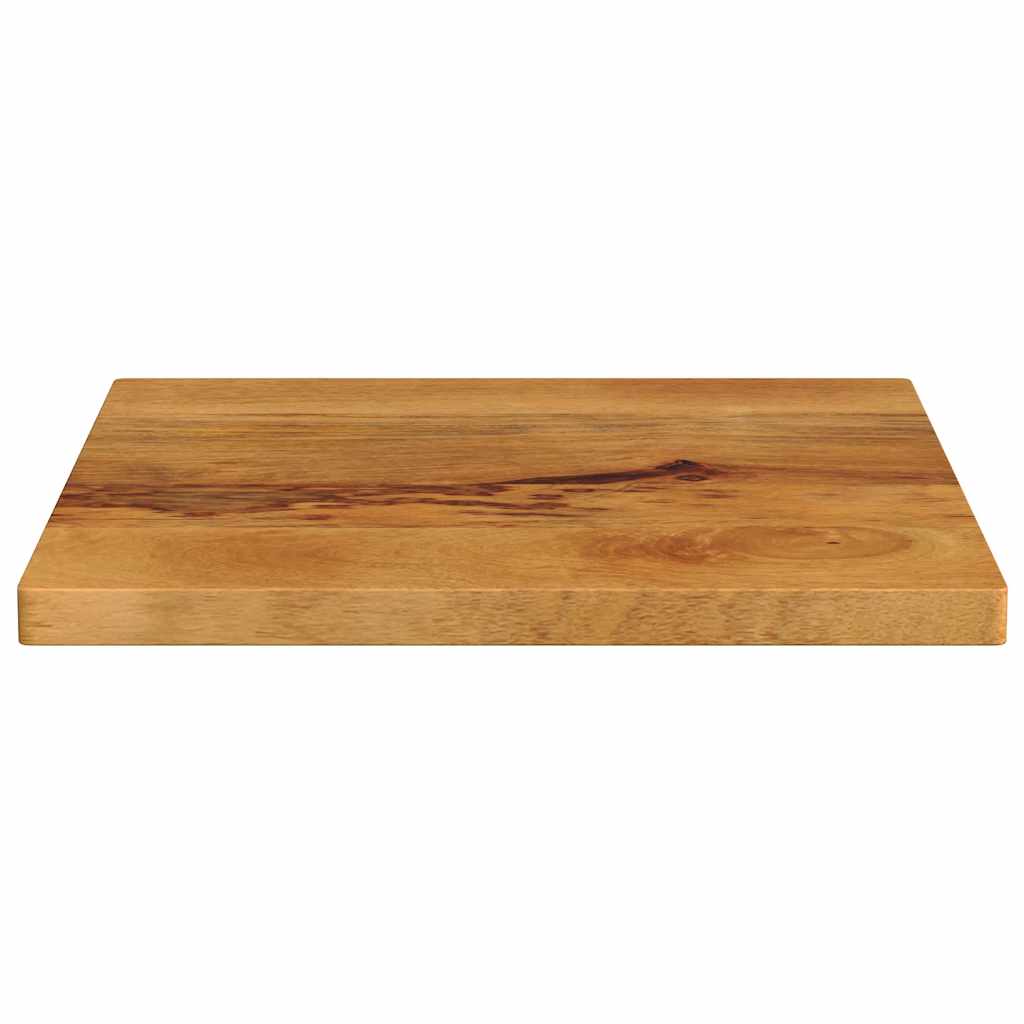 Επιφάνεια Τραπεζιού Τετράγωνη 50x50x3,8 εκ. Μασίφ Ξύλο Μάνγκο - Pakobazaar