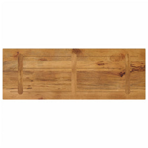Επιφάνεια Τραπεζιού Ορθογώνια 140x50x3,8 εκ. Μασίφ Ξύλο Μάνγκο - Pakobazaar