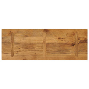 Επιφάνεια Τραπεζιού Ορθογώνια 160x50x3,8 εκ. Μασίφ Ξύλο Μάνγκο