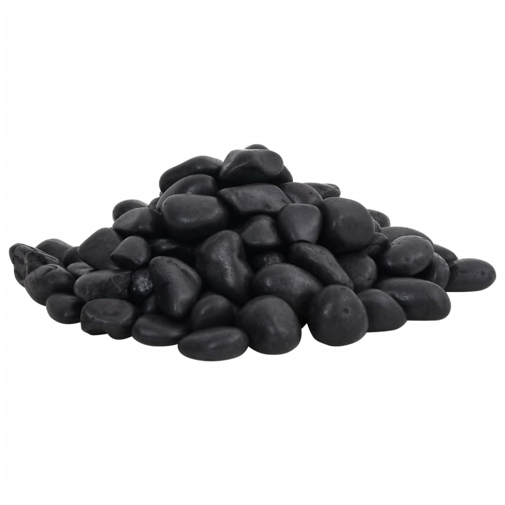 Βότσαλα Γυαλισμένα Μαύρα 10 κ. 2-5 εκ. - PAKOBAZAAR