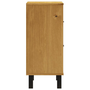 Κομοδίνο FLAM 40 x 35 x 80 εκ. από Μασίφ Ξύλο Πεύκου