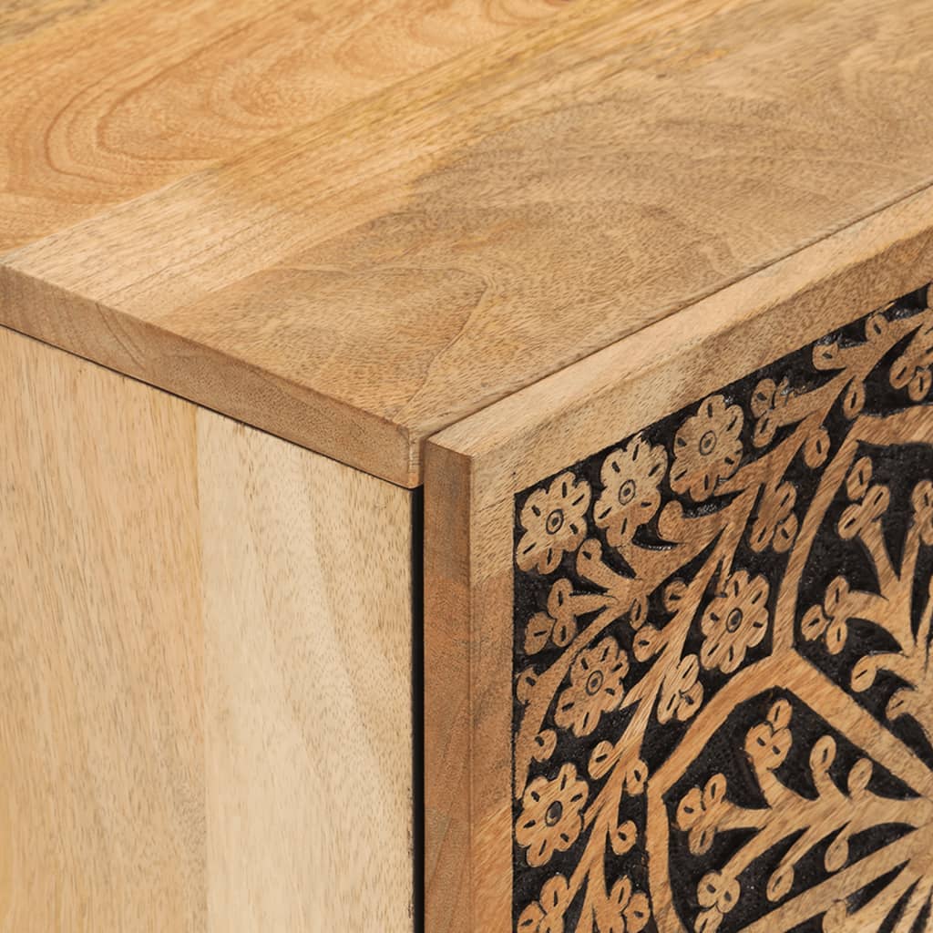 Κομοδίνο 40 x 33 x 46 εκ. από Μασίφ Ξύλο Μάνγκο