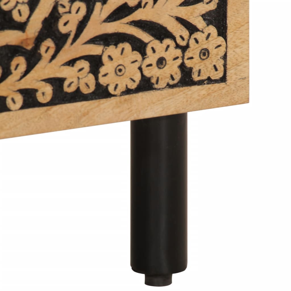 Κομοδίνο 40 x 33 x 46 εκ. από Μασίφ Ξύλο Μάνγκο