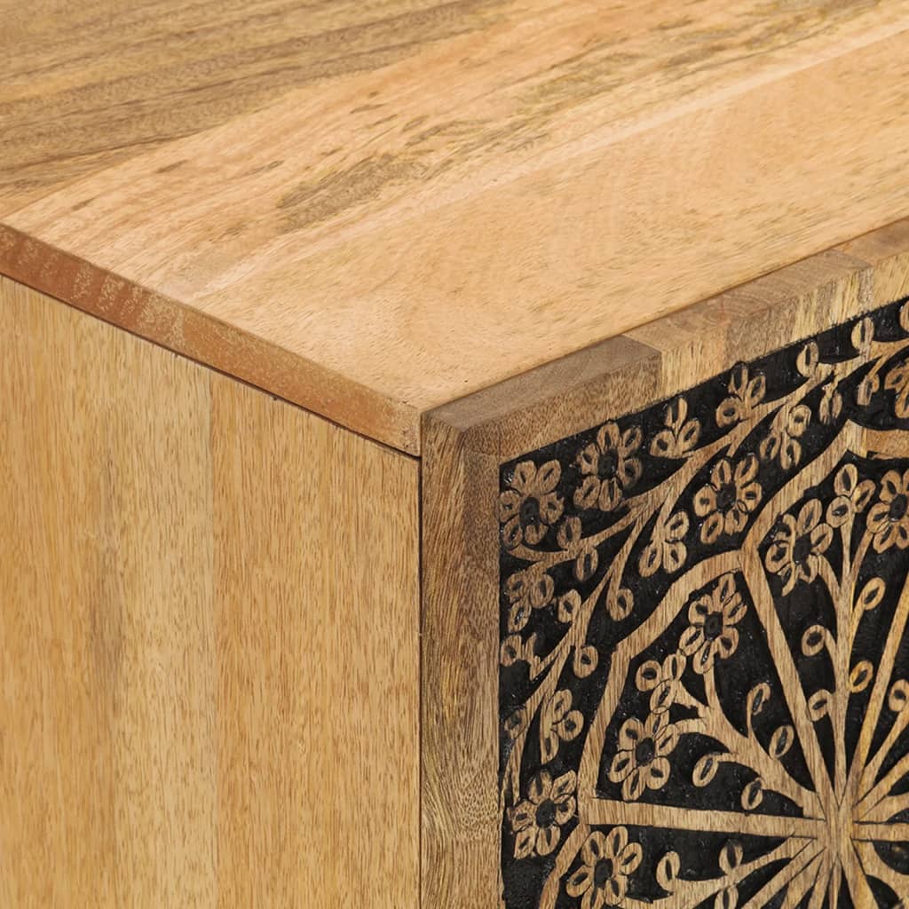 Έπιπλο Τηλεόρασης 105 x 33 x 46 εκ. από Μασίφ Ξύλο Μάνγκο