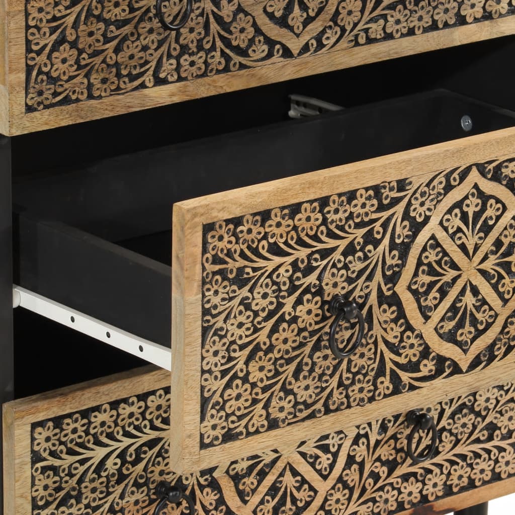 Βοηθητικό Ντουλάπι 60 x 33 x 75 εκ. από Μασίφ Ξύλο Μάνγκο