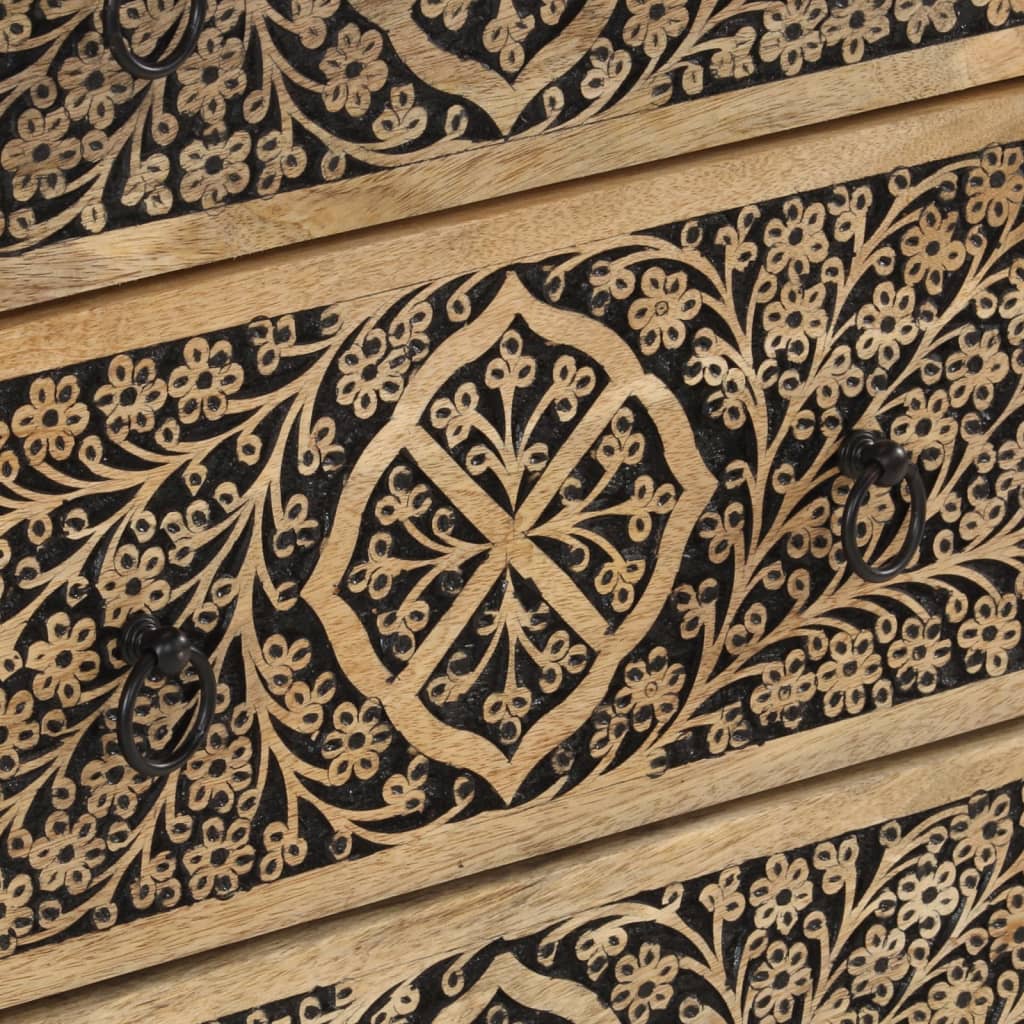 Βοηθητικό Ντουλάπι 60 x 33 x 75 εκ. από Μασίφ Ξύλο Μάνγκο