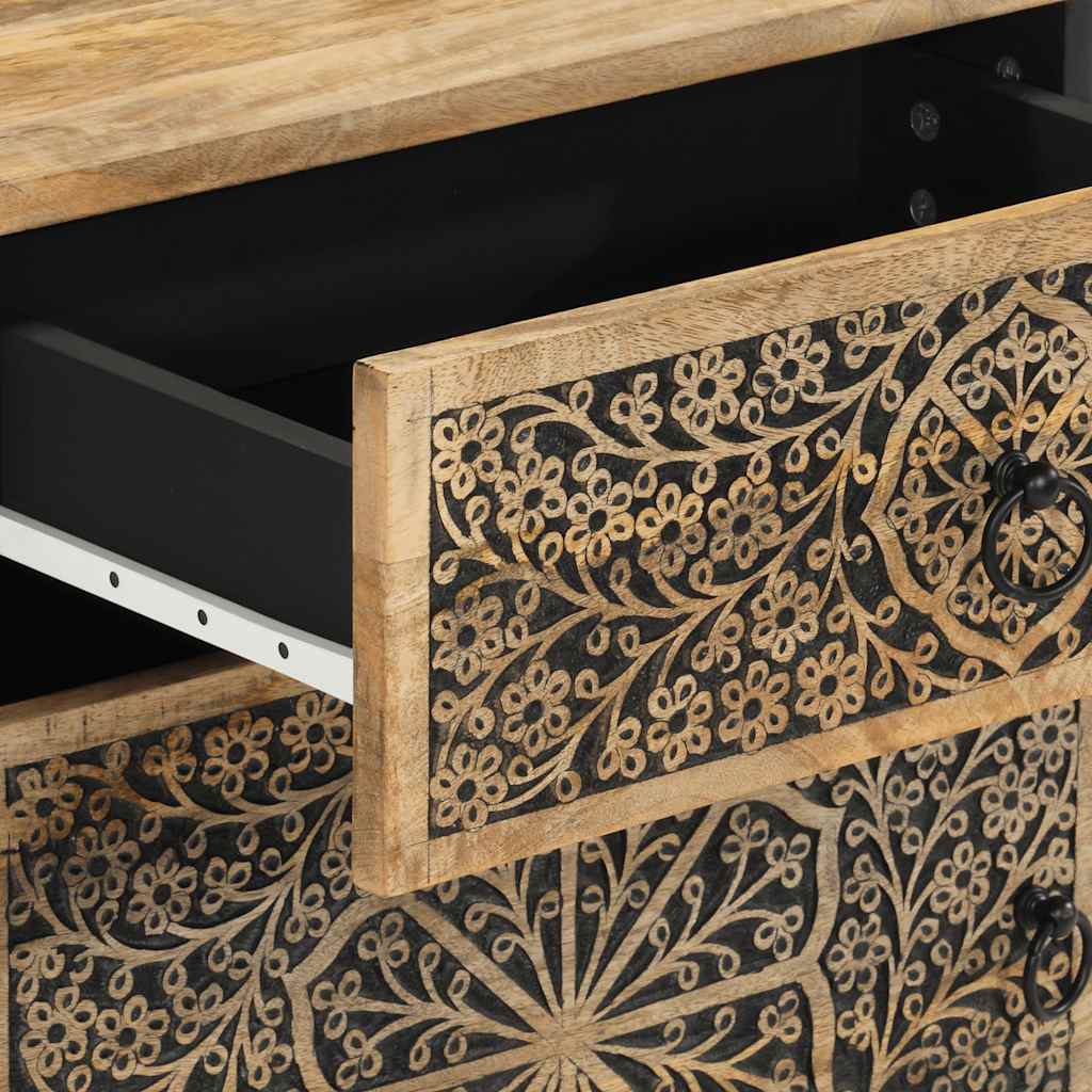 Κομοδίνο 50 x 33 x 60 εκ. από Μασίφ Ξύλο Μάνγκο - Pakobazaar