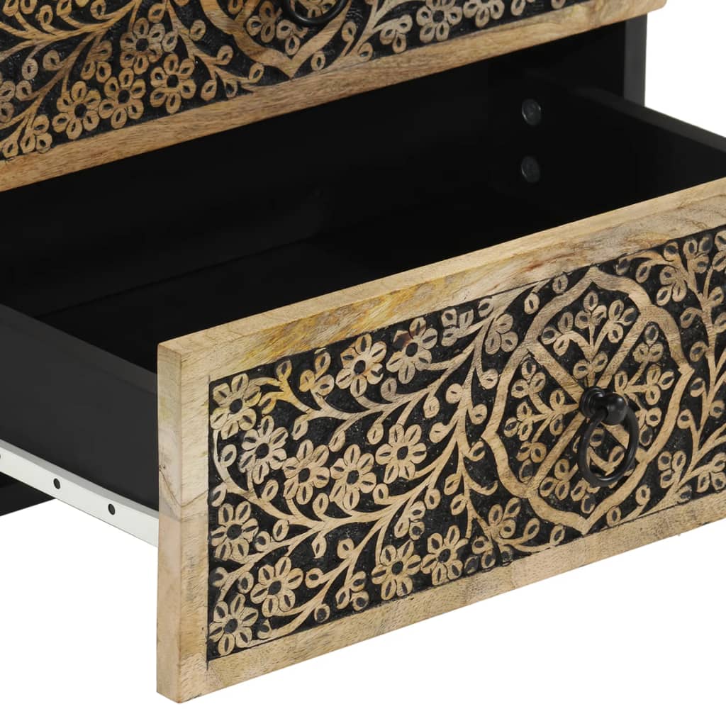 Κομοδίνο 50 x 33 x 60 εκ. από Μασίφ Ξύλο Μάνγκο