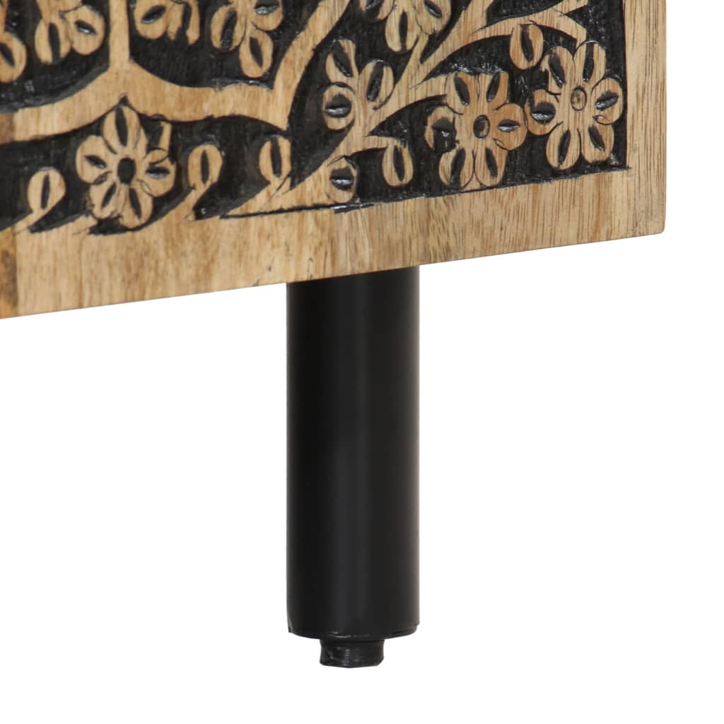 Τραπεζάκι Σαλονιού 100 x 54 x 40 εκ. από Μασίφ Ξύλο Μάνγκο - Pakobazaar