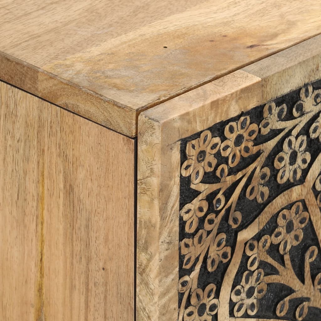 Έπιπλο Τηλεόρασης 105 x 33 x 46 εκ. από Μασίφ Ξύλο Μάνγκο - Pakobazaar