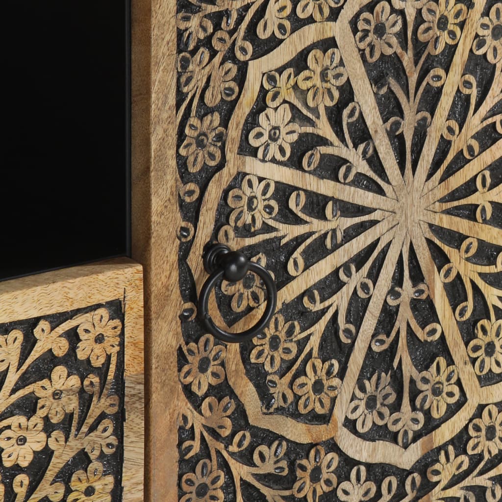 Έπιπλο Τηλεόρασης 105 x 33 x 46 εκ. από Μασίφ Ξύλο Μάνγκο - Pakobazaar