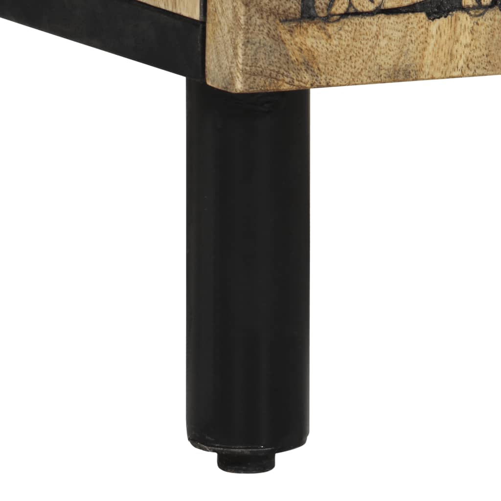 Ντουλάπι Μπάνιου 62 x 33 x 58 εκ. από Μασίφ Ξύλο Μάνγκο - Pakobazaar