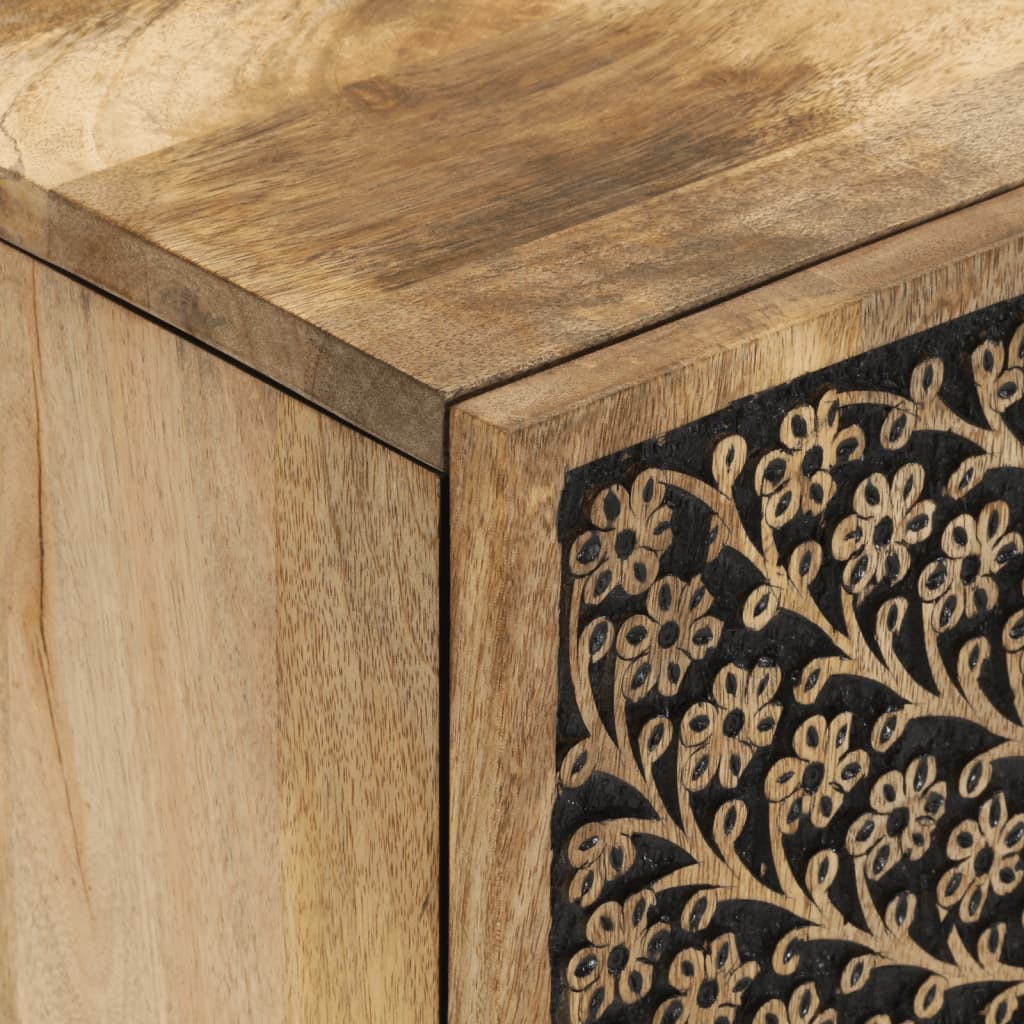 Βοηθητικό Ντουλάπι 60 x 33 x 75 εκ. από Μασίφ Ξύλο Μάνγκο