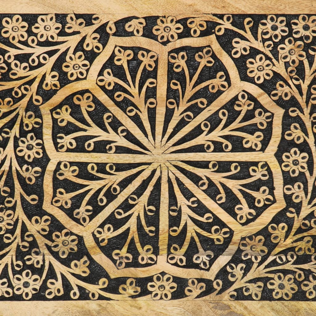 Βοηθητικό Ντουλάπι 80 x 33 x 75 εκ. από Μασίφ Ξύλο Μάνγκο - Pakobazaar