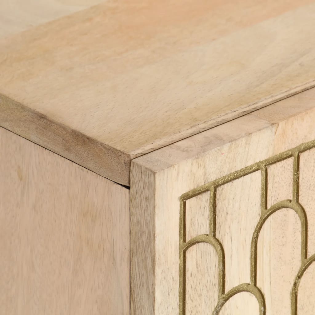 Έπιπλο Τηλεόρασης 105 x 33 x 46 εκ. από Μασίφ Ξύλο Μάνγκο