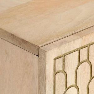 Έπιπλο Τηλεόρασης 105 x 33 x 46 εκ. από Μασίφ Ξύλο Μάνγκο