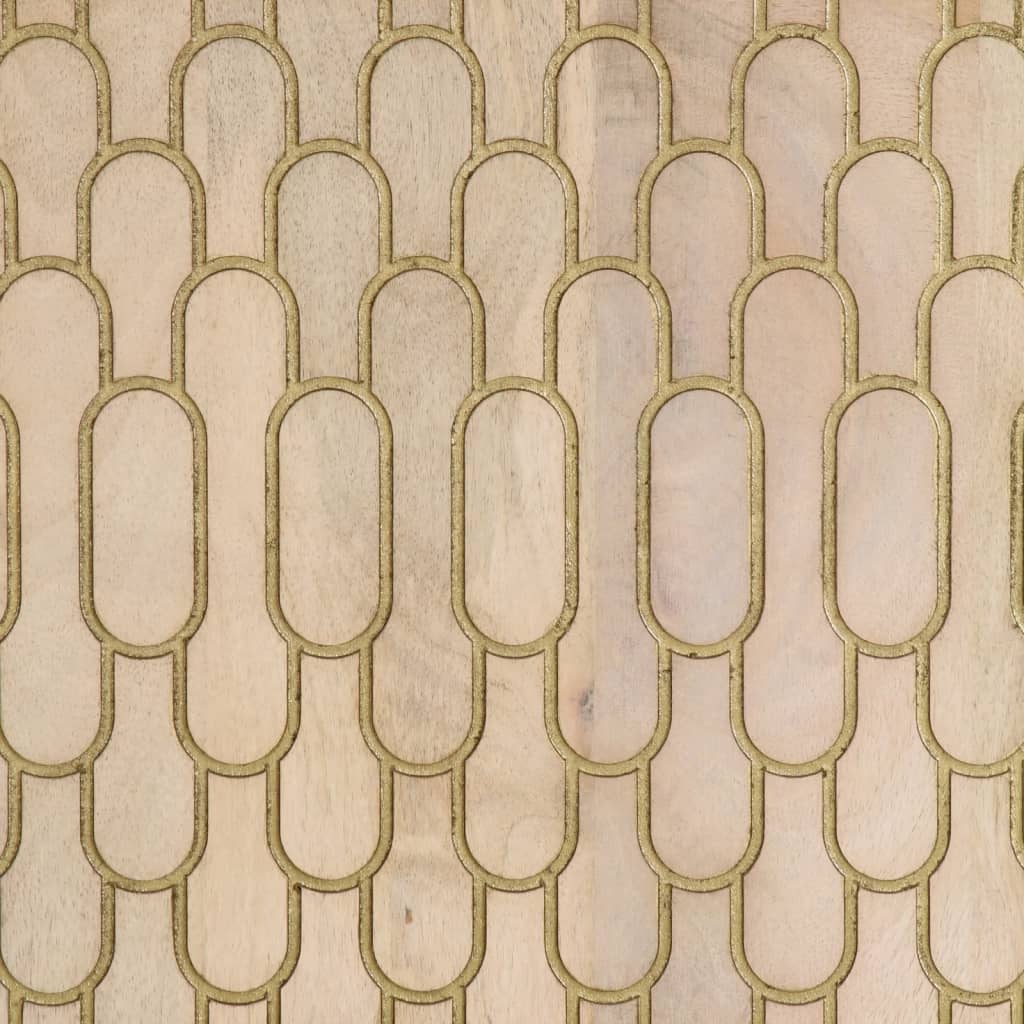 Βοηθητικό Ντουλάπι 60 x 33 x 75 εκ. από Μασίφ Ξύλο Μάνγκο - Pakobazaar