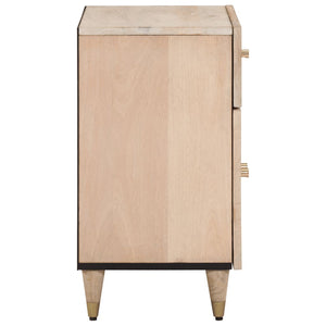 Κομοδίνο 50 x 33 x 60 εκ. από Μασίφ Ξύλο Μάνγκο - Pakobazaar