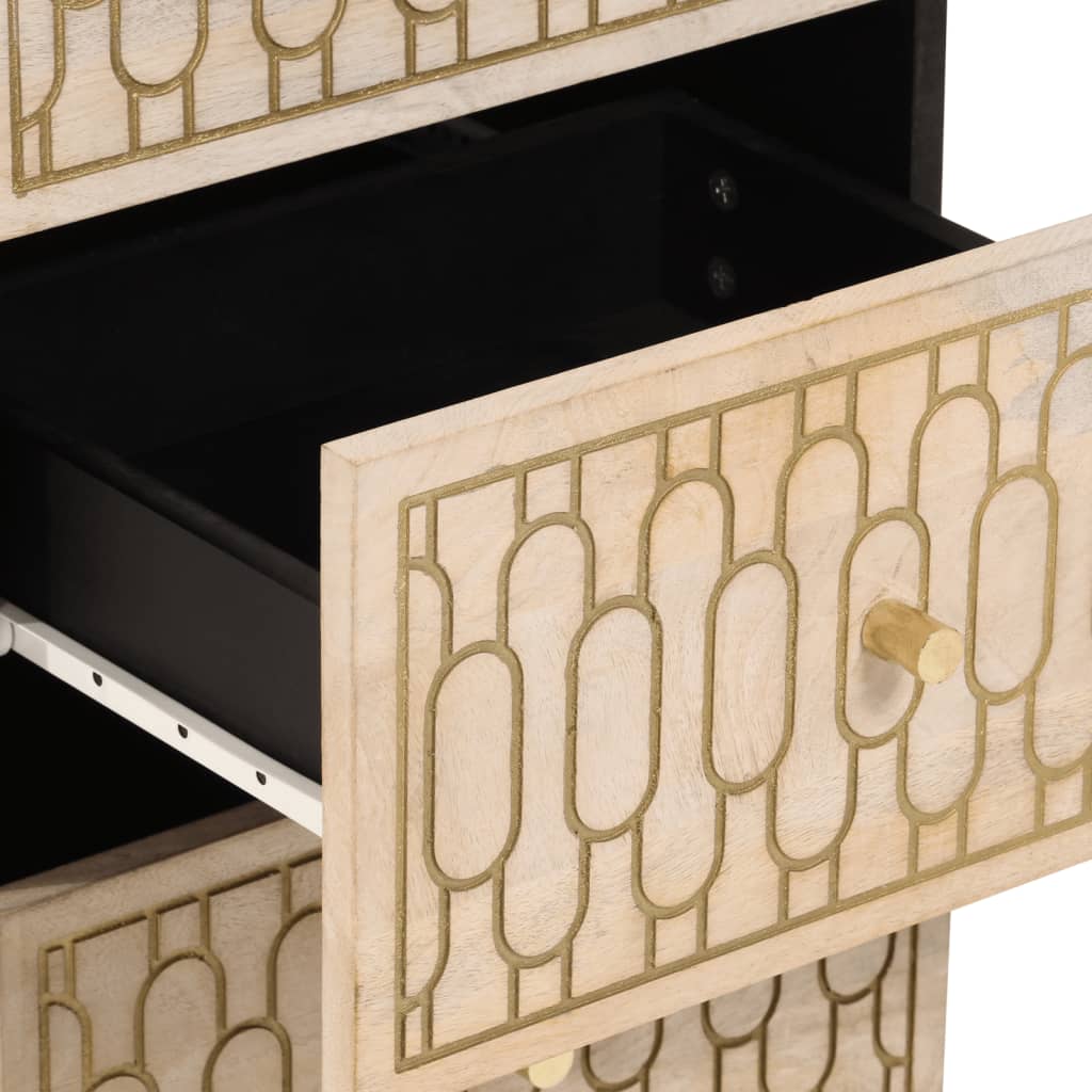 Βοηθητικό Ντουλάπι 40 x 33 x 75 εκ. από Μασίφ Ξύλο Μάνγκο