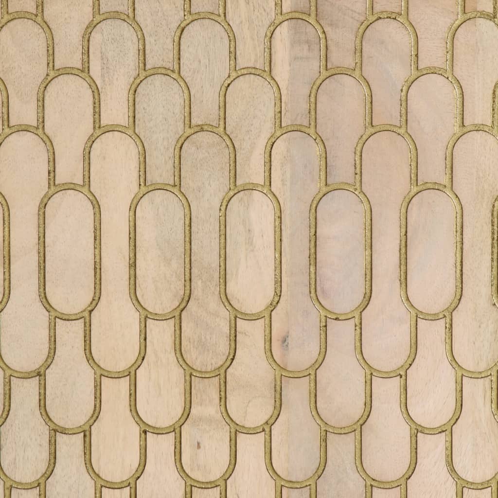 Βοηθητικό Ντουλάπι 90 x 33 x 75 εκ. από Μασίφ Ξύλο Μάνγκο