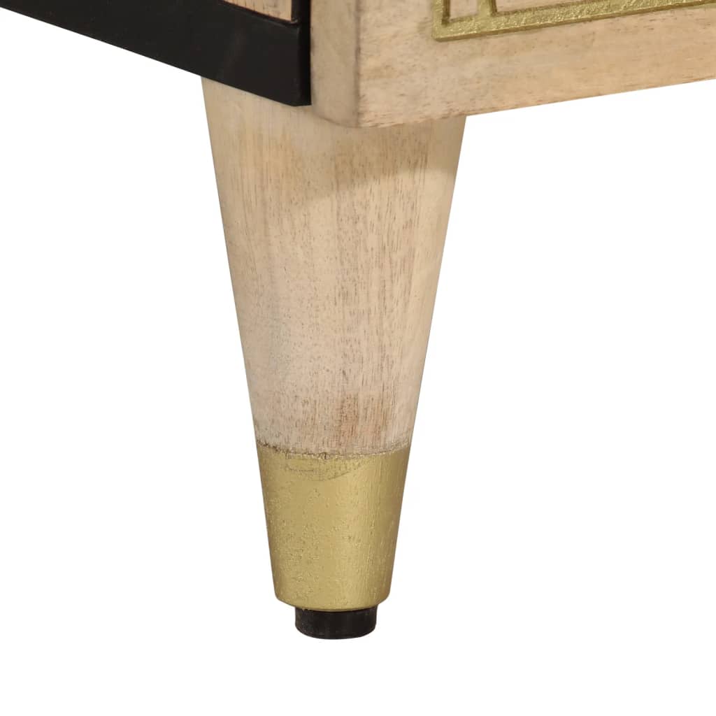 Βοηθητικό Ντουλάπι 90 x 33 x 75 εκ. από Μασίφ Ξύλο Μάνγκο