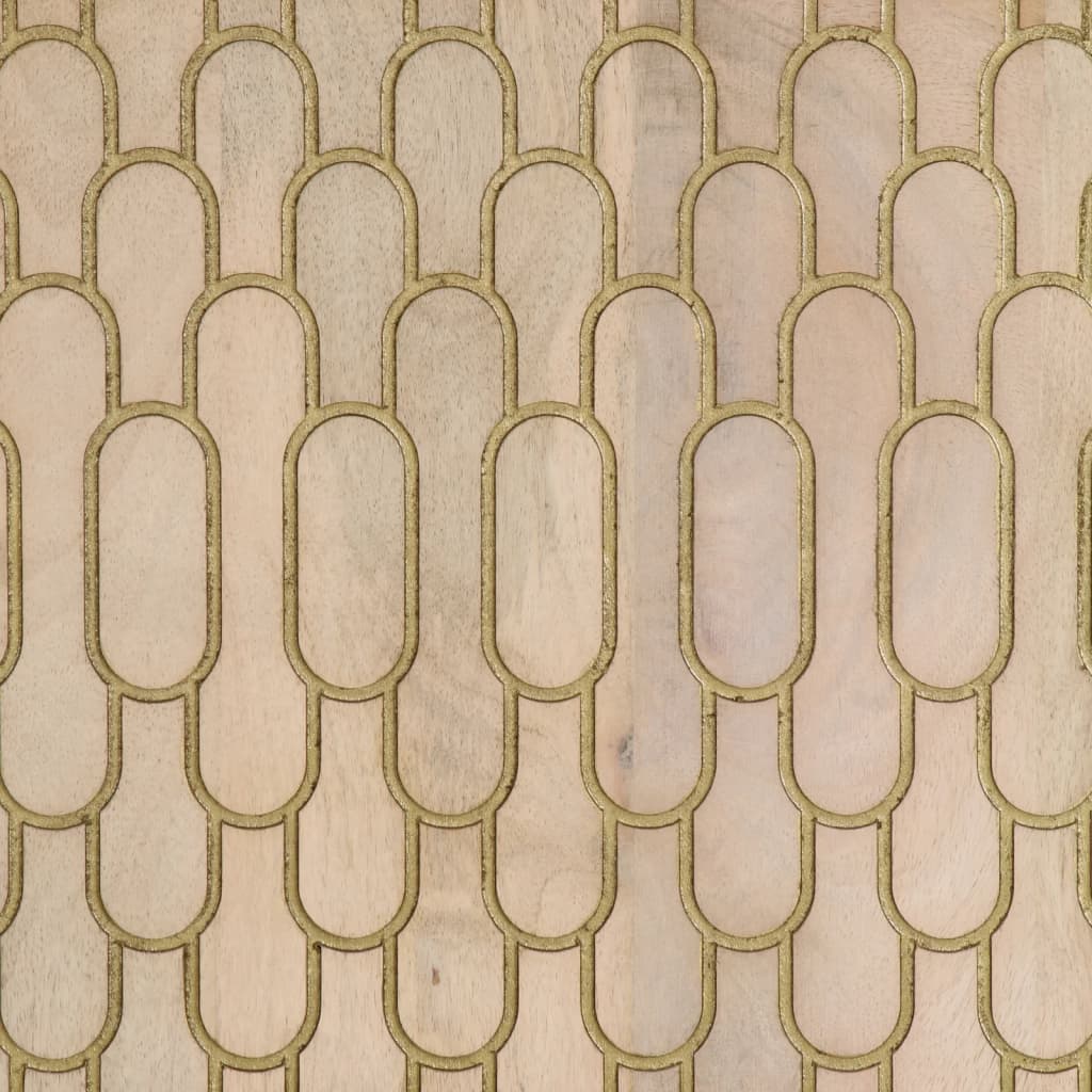 Ντουλάπι 60 x 33 x 100 εκ. από Μασίφ Ξύλο Μάνγκο