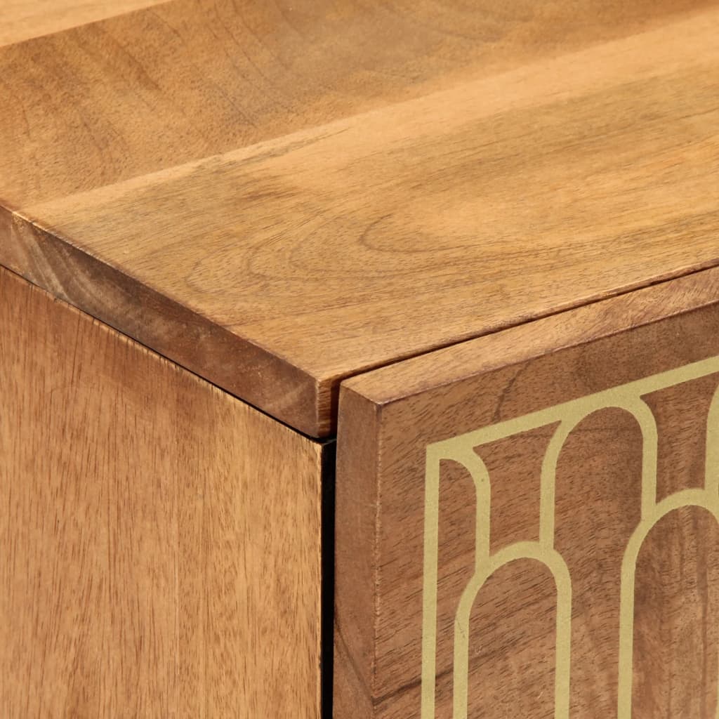 Κομοδίνο 40 x 33 x 46 εκ. από Μασίφ Ξύλο Μάνγκο