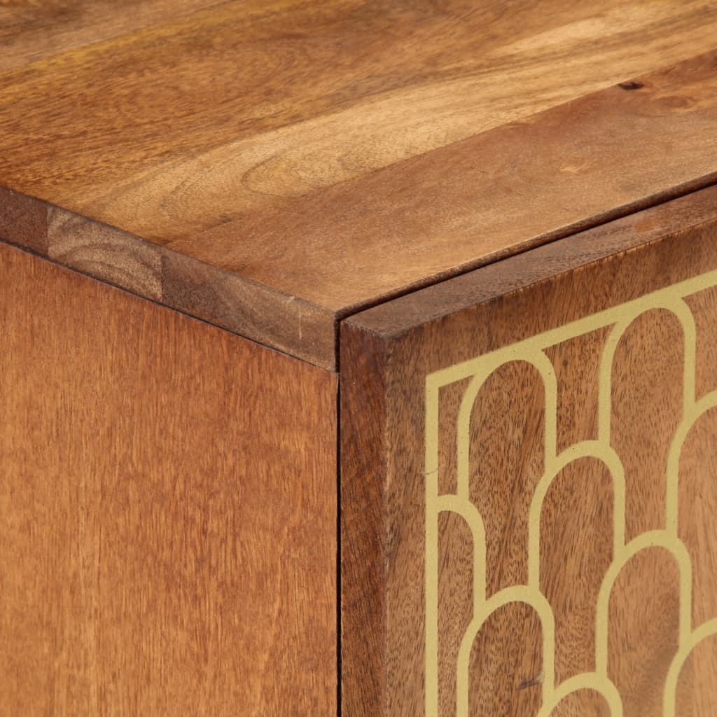 Βοηθητικό Ντουλάπι 60 x 33 x 75 εκ. από Μασίφ Ξύλο Μάνγκο