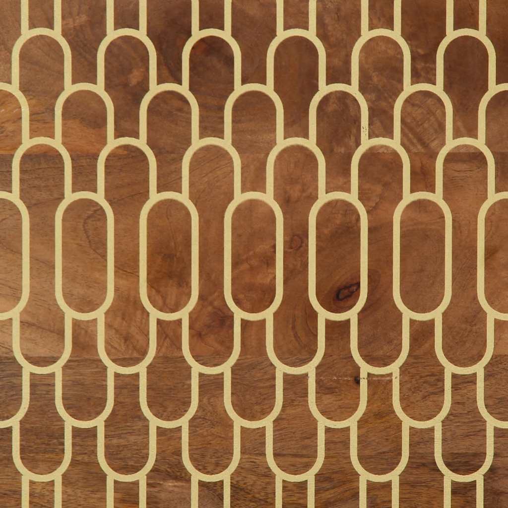 Βοηθητικό Ντουλάπι 60 x 33 x 75 εκ. από Μασίφ Ξύλο Μάνγκο - Pakobazaar