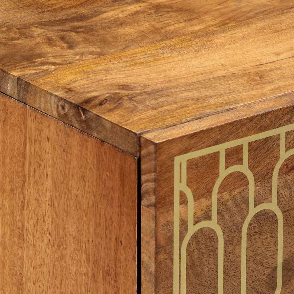 Βοηθητικό Ντουλάπι 60 x 33 x 75 εκ. από Μασίφ Ξύλο Μάνγκο - Pakobazaar