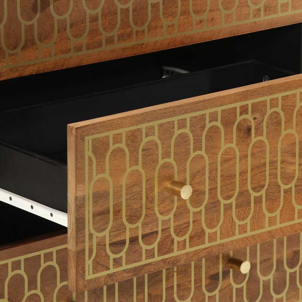 Βοηθητικό Ντουλάπι 60 x 33 x 75 εκ. από Μασίφ Ξύλο Μάνγκο - Pakobazaar