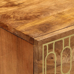 Κομοδίνο 50 x 33 x 60 εκ. από Μασίφ Ξύλο Μάνγκο